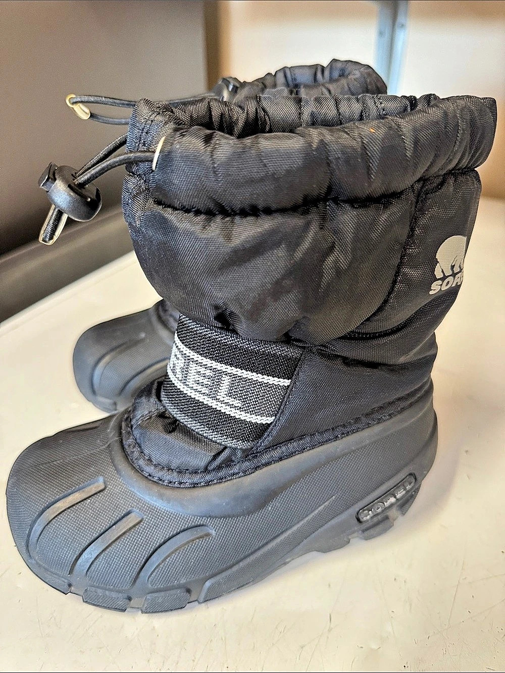 Sorel 1964 Pac Nylon Winter Boots Black US 10
